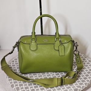 ❤️LOWSTRT EUC Coach 2 Ways Leather Crossbody/ HandBag Retail $350